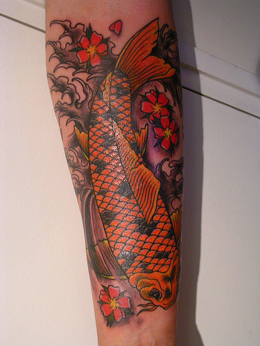 Koi Tattoos for men