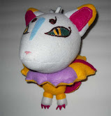 Kyubi Fox Plush,Toy, 8 inches, Handmade