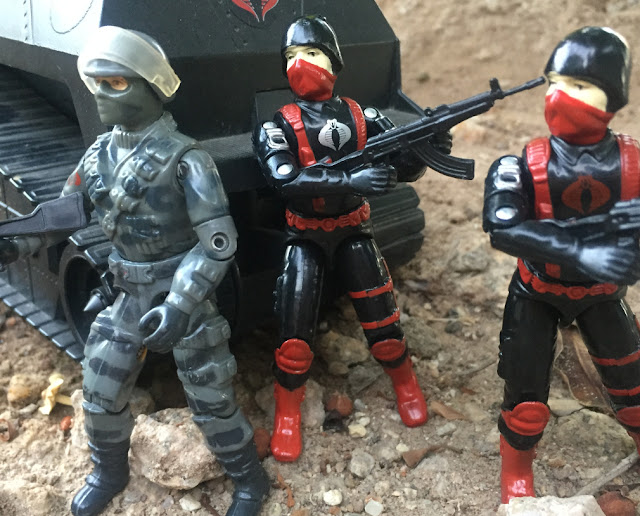 2016 Black Major Tank Commander, Cobra Trooper, Factory Custom