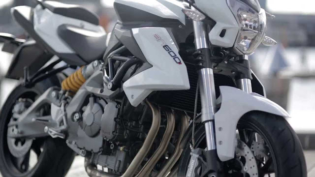 Modifikasi Benelli BN600 Putih Minimalis