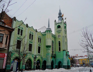 Мукачево. Закарпатська обл. Ратуша. Міська адміністрація. Площа Духновича, 2