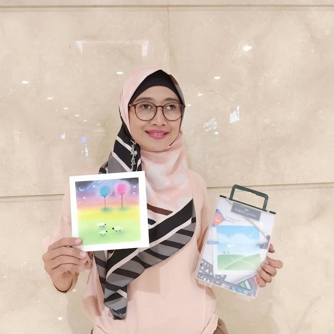 Terapi Stres Dengan Mewarnai Menggunakan Soft Pastel Art