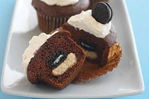 Oreo Surprise Cupcakes