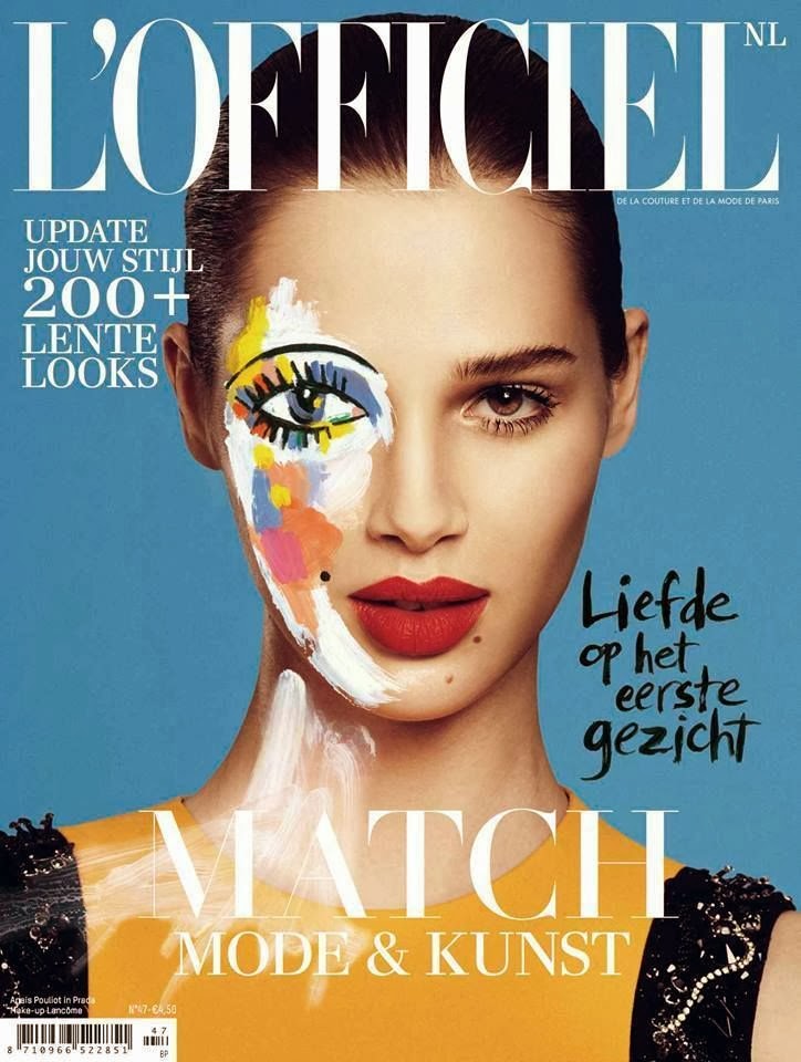 Magazine Cover : Anais Pouliot Magazine Photoshoot Pics on L’Officiel Magazine Netherlands February 2014