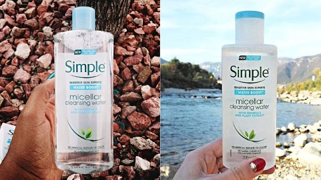 Nước tẩy trang Simple Water Boost Cleansing Micellar Water