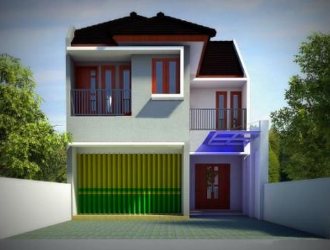 Contoh Desain Ruko Rumah  Toko  Minimalis  Modern dan  Terbaru