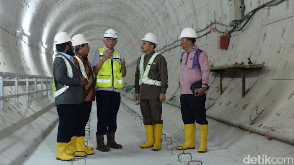 Pembangunan MRT Lebak Bulus-Bundaran HI Capai 75%