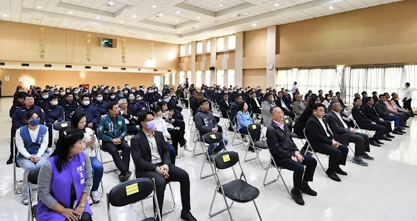 ▲彰化縣警察局卸、新任局長交接典禮，現場貴賓雲集隆重。（記者林明佑翻攝）