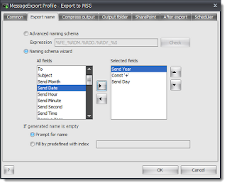 Outlook .msg file naming plan