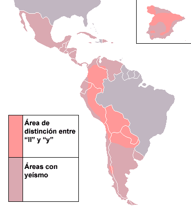 Spanish pronunciation: Yeísmo