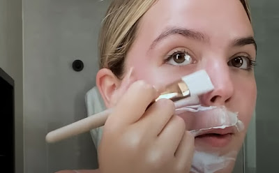 Bailee Madison Skincare Face Mask Brush