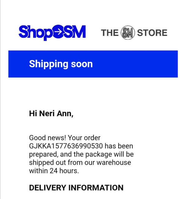 order details at ShopSM