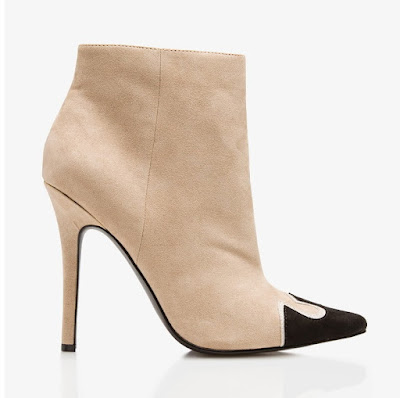 Cute and affordable shoes Forever 21 two tone booties