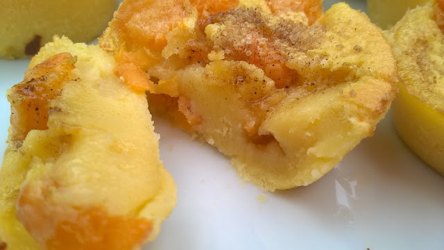 Mini clafoutis abricots-romarin