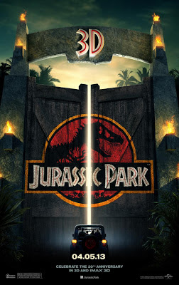 jurassic park 3d 2013 movie poster