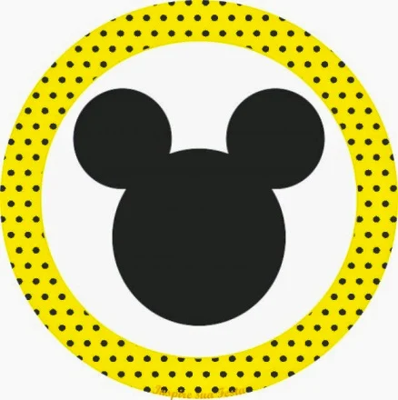 Yellow Mickey: Free Printable Mini Kit.