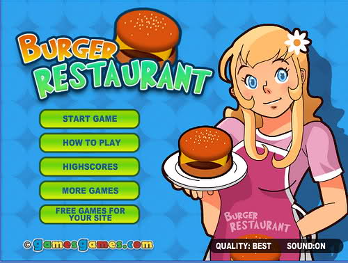  Permainan  Memasak Burger Gratis Informasi Terbaru 2012