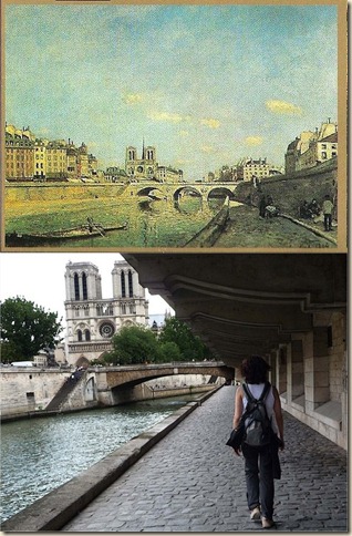 Vue de Notre-Dame de Jongkind-Bouvier