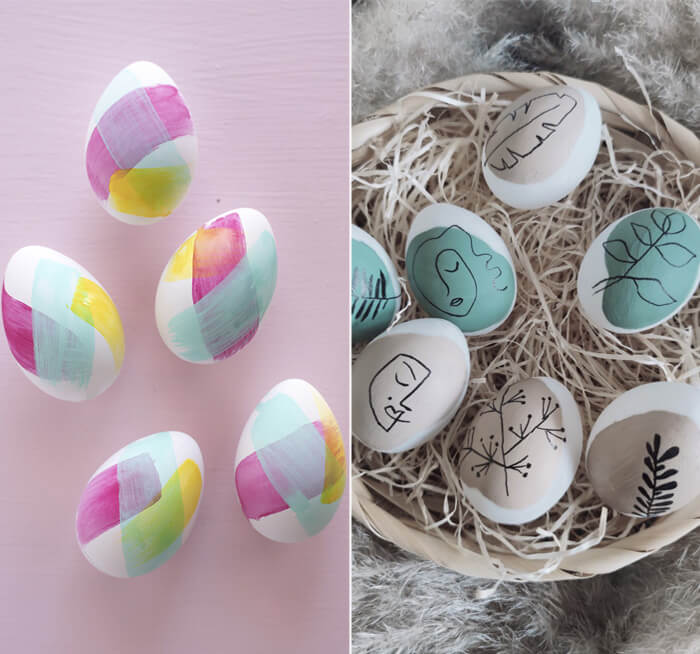 decorare uova Pasqua