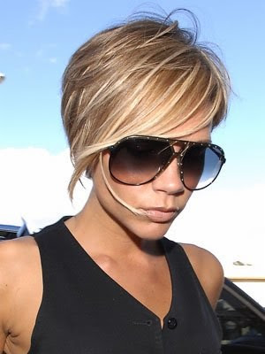 Victoria Beckham changes her sunglasses as often as her hairstyles