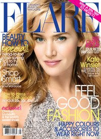 Kate Winslet Does Flare Magazine