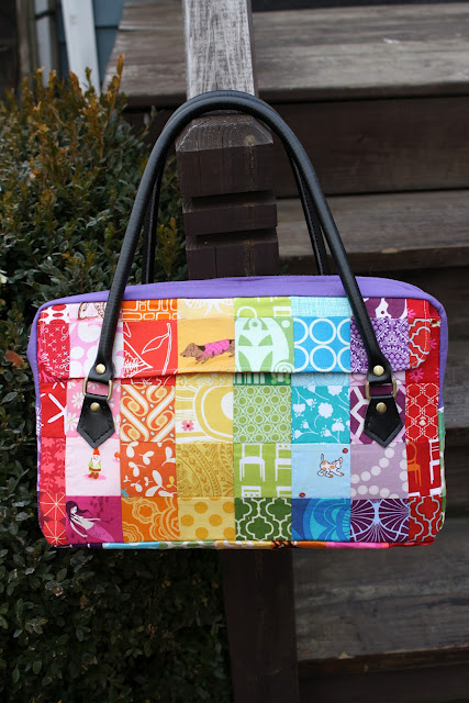 FREEBIES FOR CRAFTERS: Sew Sweetness: Tutorial: The Urban Jungle Bag