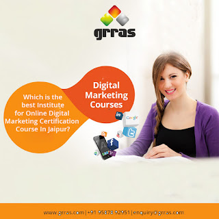 Which Institute provides Digital Marketing Certification Course in Jaipur?