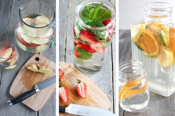 How to make infused water.