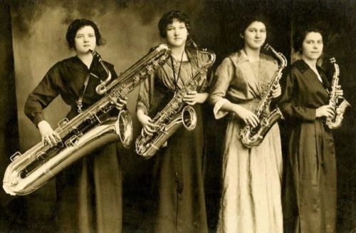 The Darling Saxophone Four in the 1920s