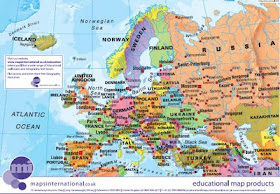 Maps International Educational Free Maps Europe