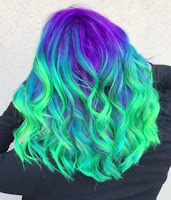 Tintas de cabello fluorescentes