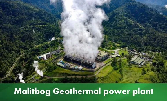 Malitbog Geothermal power plant- Philippines