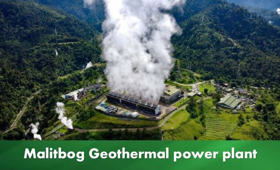 Malitbog Geothermal power plant- Philippines