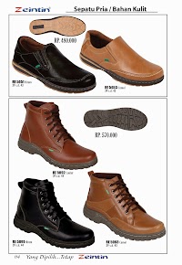Sepatu Kulit Pria Zeintin (Edisi Brilian 11, Hal 114)