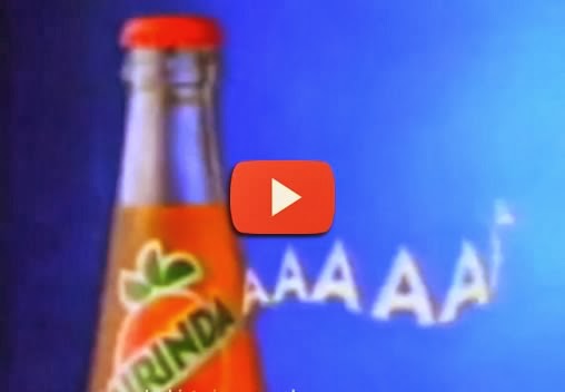 Propaganda do refrigerante Mirinda em 1994