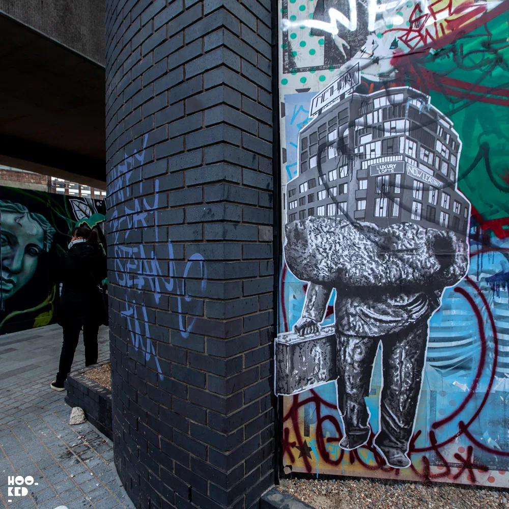 Shoreditch Street Art, Baltimore-Born Street Artist nether410