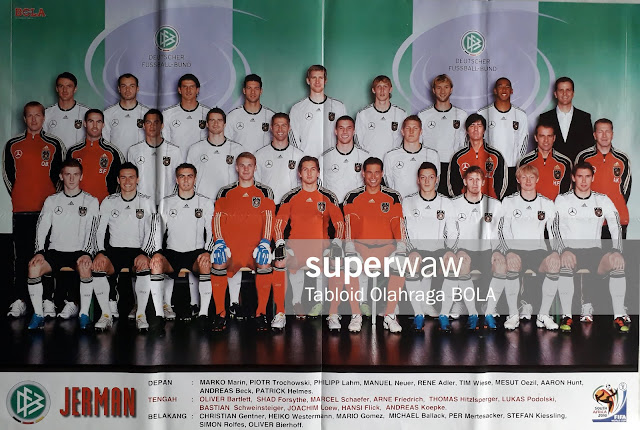 GERMANY DEUTCHSLAND TEAM SQUAD WORLD CUP 2010