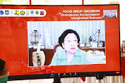 Ikuti FGD Bersama Megawati, Gubernur :Pentingnya  Kesiapsiagaan Hadapi Bencana Lewat Sinergitas