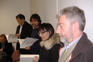 Albufera de albas: Fernando Menéndez, Emilio Coco, Blanca Ripoll, Jean Diff y Xuan Xosé Sánchez