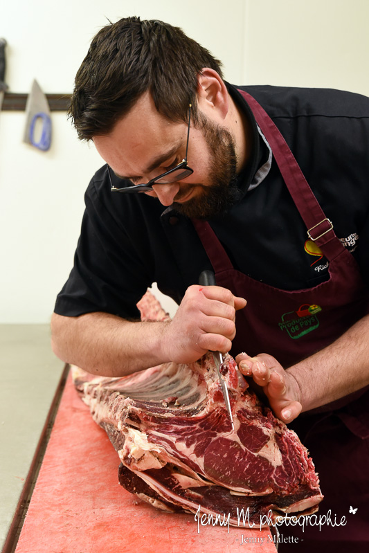 portrait du boucher reportage corporate savoir faire