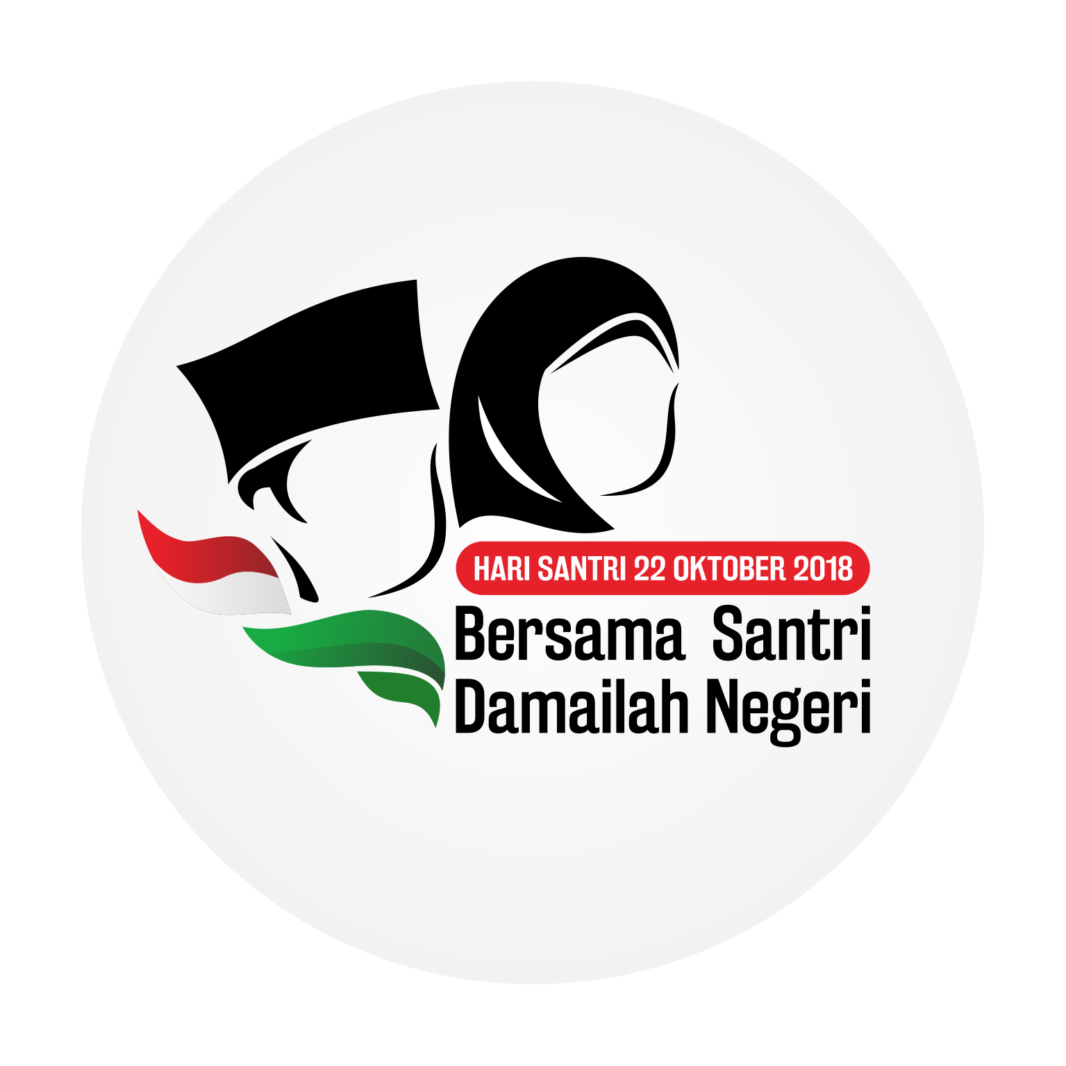 Dan berikut ini adalah logo untuk peringatan Hari Santri Nasional yang akan jatuh pada tanggal 22 Oktober 2018 Buku Guru dan Siswa PAI