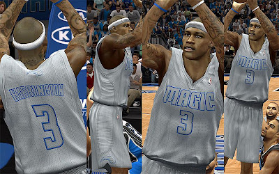 NBA 2K13 Orlando Magic Christmas Jersey