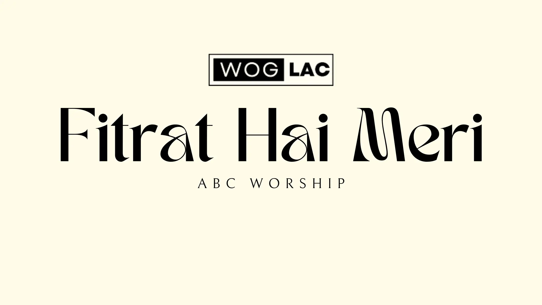 Fitrat Hai Meri Gunah Me Gir Jaata Hu By ABC Bareilly || Worship On Guitar - L.A.C