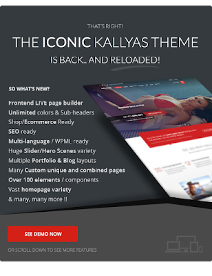 Free Download KALLYAS v 4.0.9 Responsive Multi-Purpose Wordpress Theme
