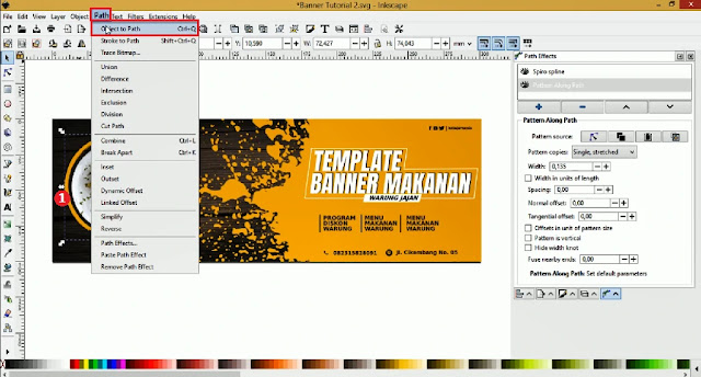 Membuka File Inkscape Dengan CorelDraw File CDR