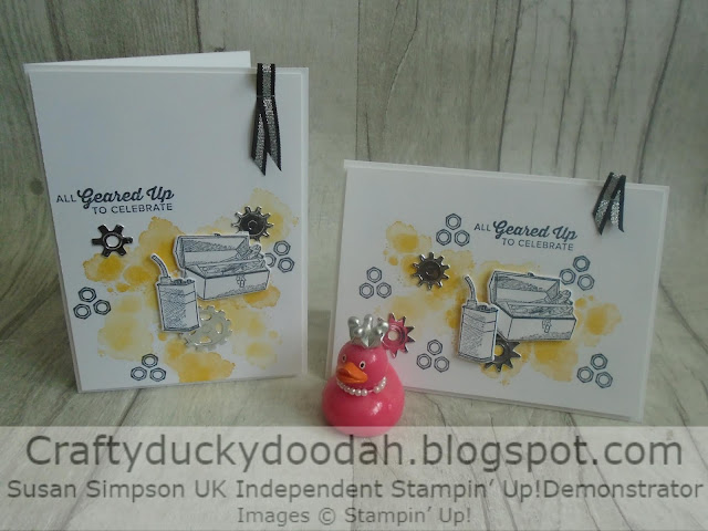 Craftyduckydoodah!, Geared Up Garage, Male Cards, Stampin' Up! UK Independent Demonstrator Susan Simpson, Supplies available 24/7 from my online store