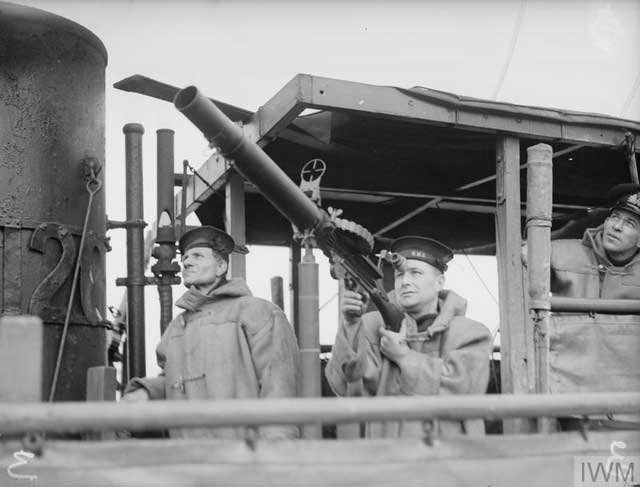 Sailors aboard HMS Young Cliff, 13 February 1942 worldwartwo.filminspector.com