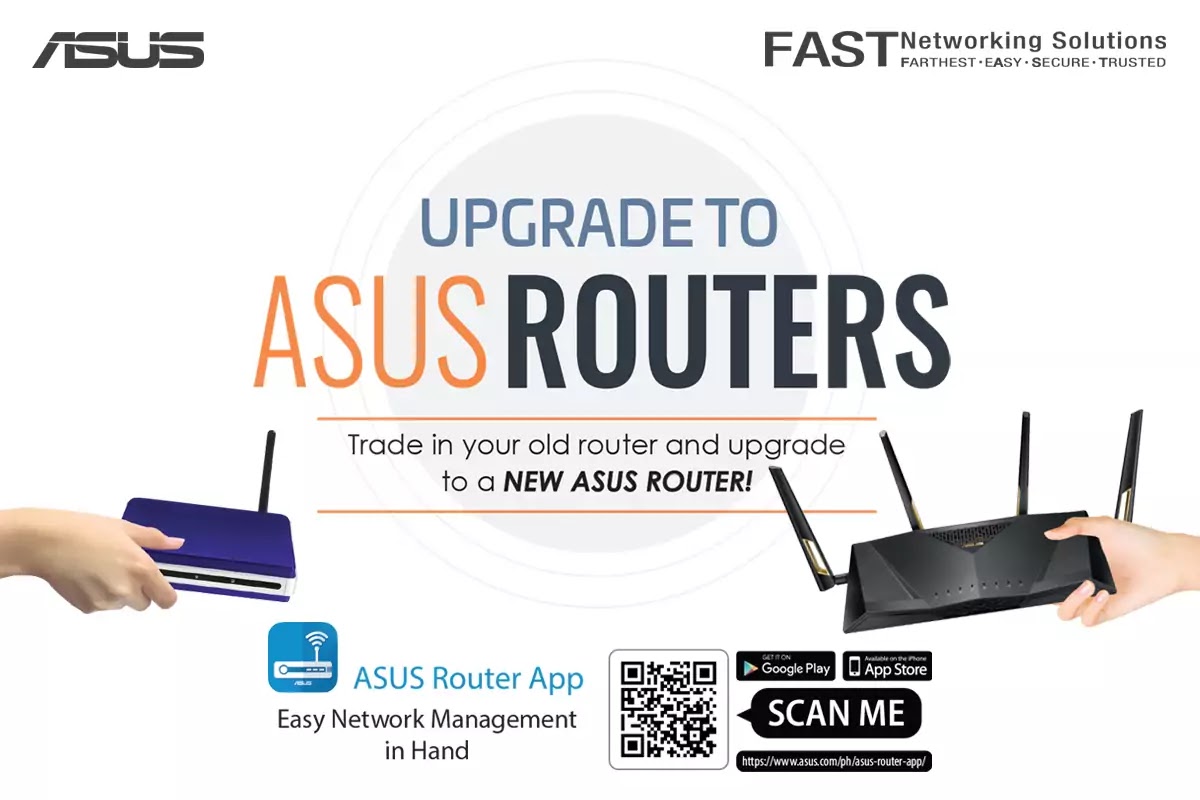 Upgrade to ASUS Routers Promo