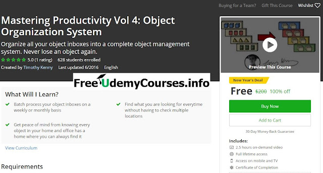 Mastering-Productivity-Vol-4-Object-Organization-System
