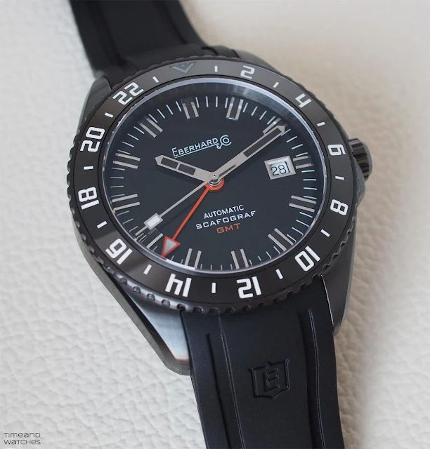 Eberhard Scafograf GMT Black Sheep